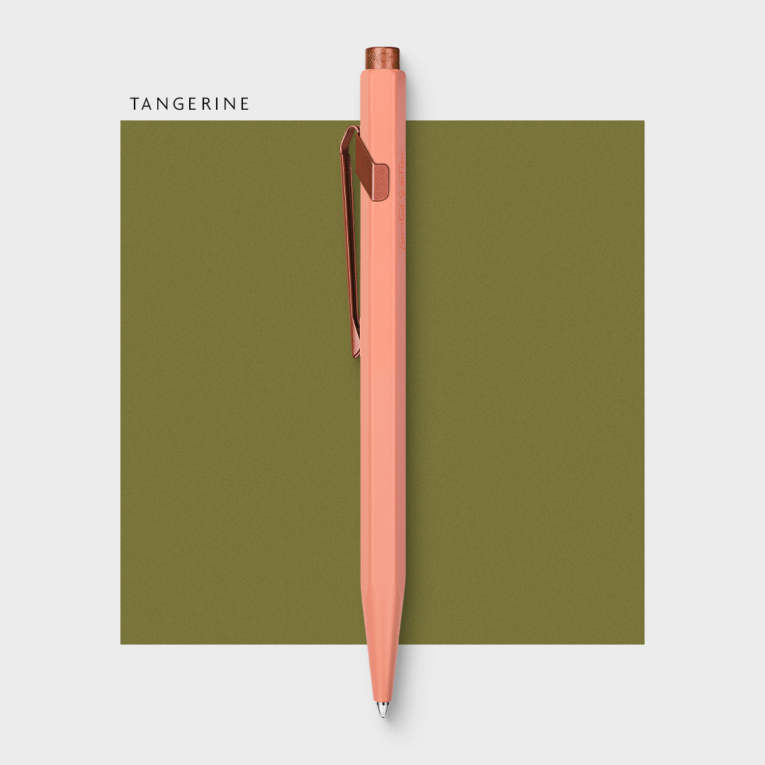 CARAN d'ACHE, Ballpoint Pen - 849 CLAIM YOUR STYLE Limited Edition TANGERINE.