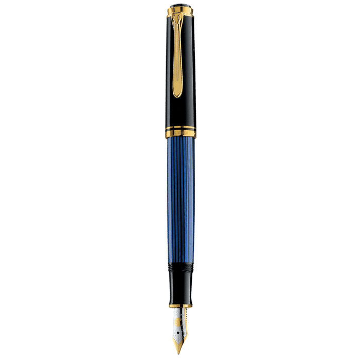 PELIKAN, Fountain Pen - SOUVERAN M600 14K BLACK/BLUE.