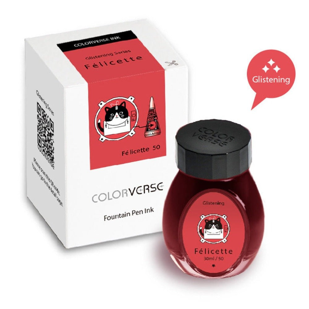 COLORVERSE, Ink Bottles - GLISTENING Series FELICETTE (30ml) 3