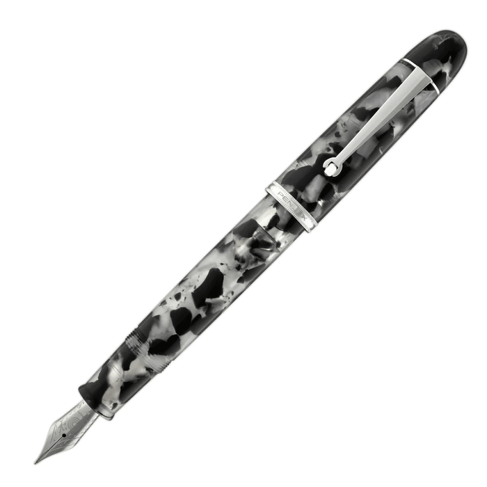 PENLUX, Fountain Pen - MASTERPIECE GRANDE KOI BLACK & WHITE.