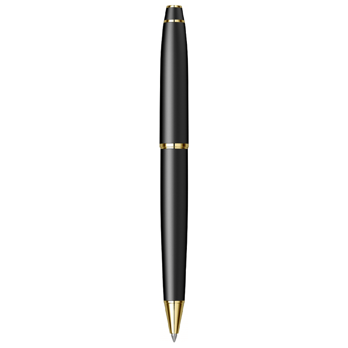 SCRIKSS, Ballpoint Pen + Mechanical Pencil Set - NOBLE 35 MATT BLACK GT.