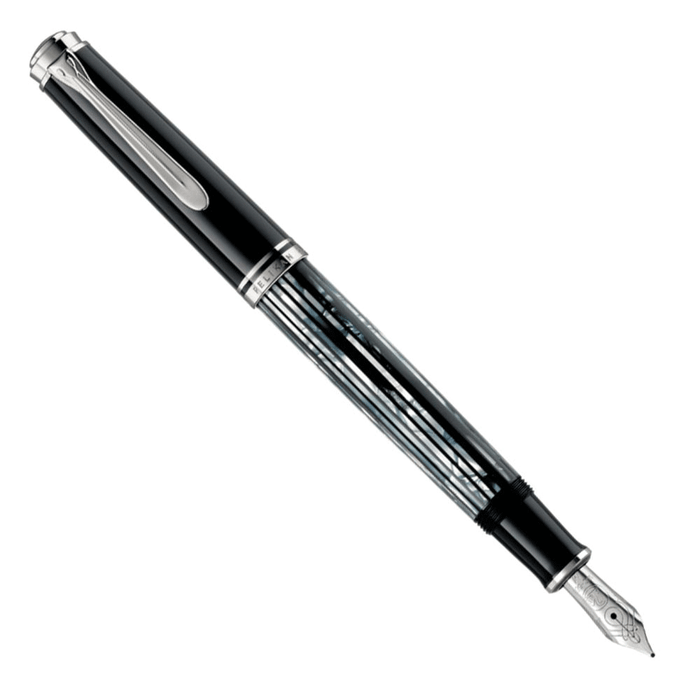 PELIKAN, Fountain Pen - SOUVERAN M605 Special Edition TORTOISESHELL BLACK 14K.