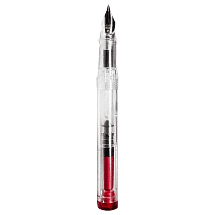 PENLUX, Fountain Pen - JUNIOR CLEAR RED.