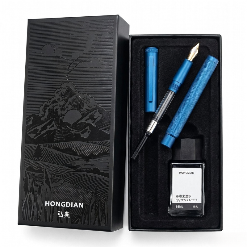 HONGDIAN, Fountain Pen - 1851 LIGHT BLUE.