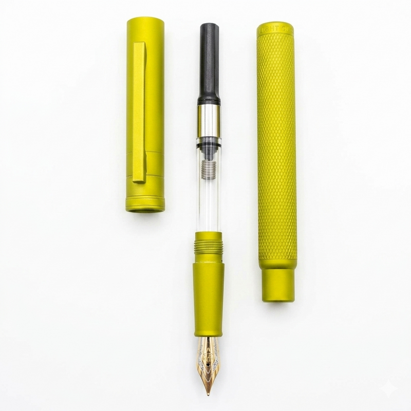 HONGDIAN, Fountain Pen - 1851 LIGHT GREEN.