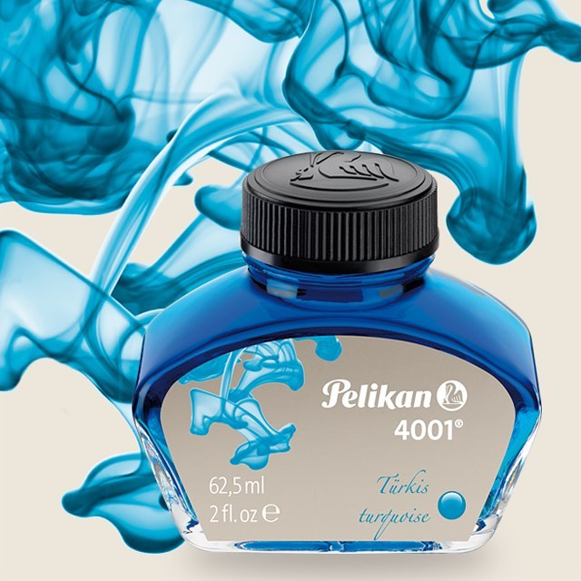 PELIKAN | Ink Bottle | 4001 TURQUOISE | 62.5mL