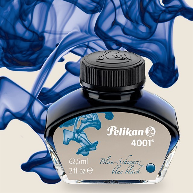PELIKAN | INK BOTTLE | 4001 | BLUE BLACK | 62.5mL