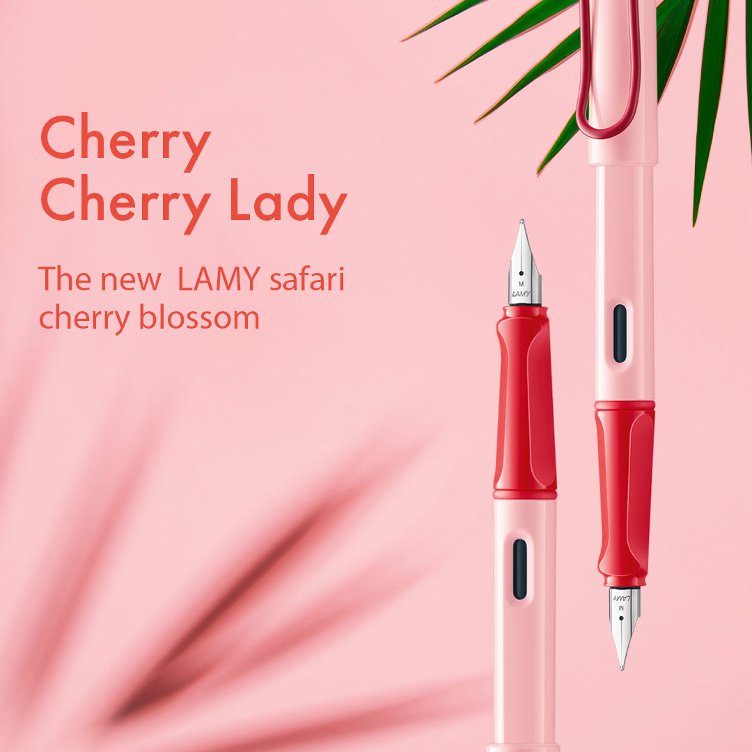 LAMY Safari Fountain Pen - Cherry Blossom 