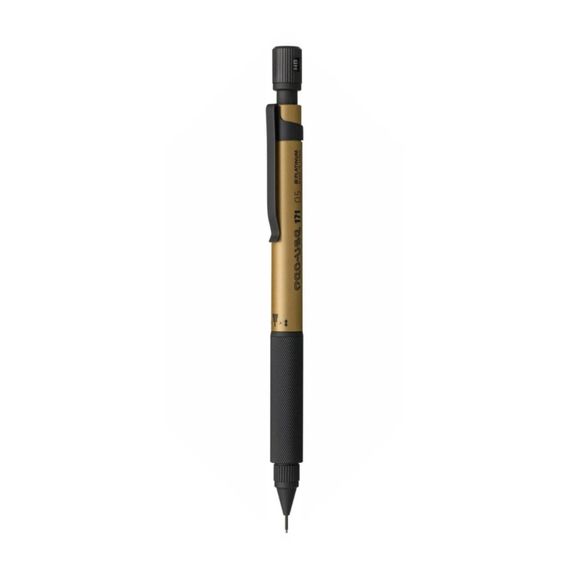 PLATINUM, Mechanical Pencil - PRO-USE 171  | Limited Edition | Frost Gold.