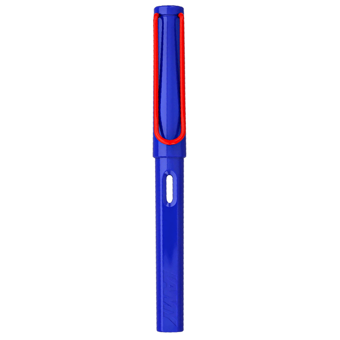 LAMY, Fountain Pen - Special Edition SAFARI Blue/Red.