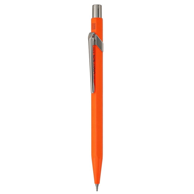 CARAN d'ACHE, Mechanical Pencil - 844 FLUO LINE METAL NEON ORANGE.