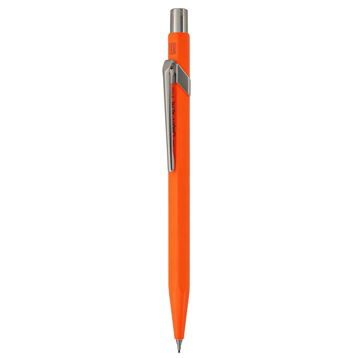 CARAN d'ACHE, Mechanical Pencil - 844 FLUO LINE METAL NEON ORANGE.