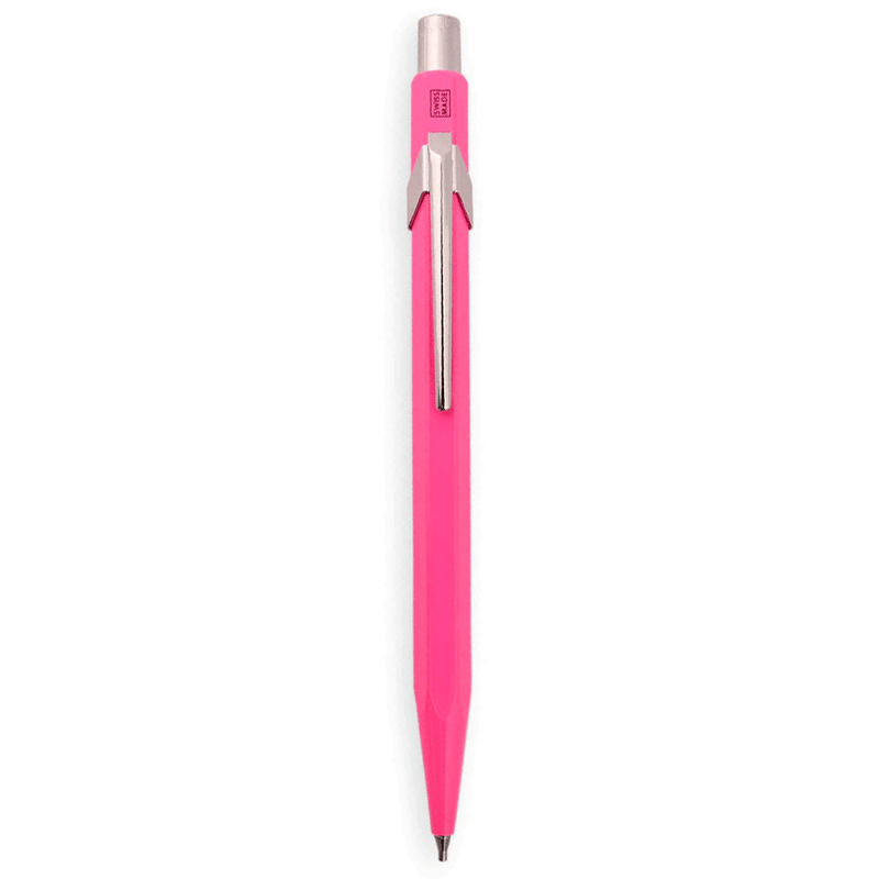 CARAN d'ACHE, Mechanical Pencil - 844 FLUO LINE METAL NEON PINK.