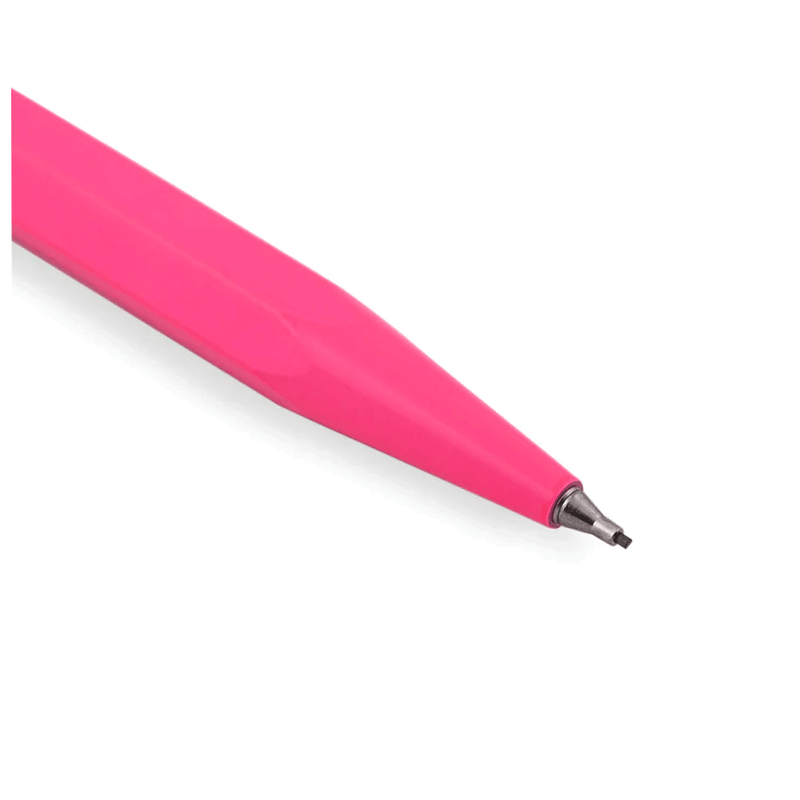 CARAN d'ACHE, Mechanical Pencil - 844 FLUO LINE METAL NEON PINK.