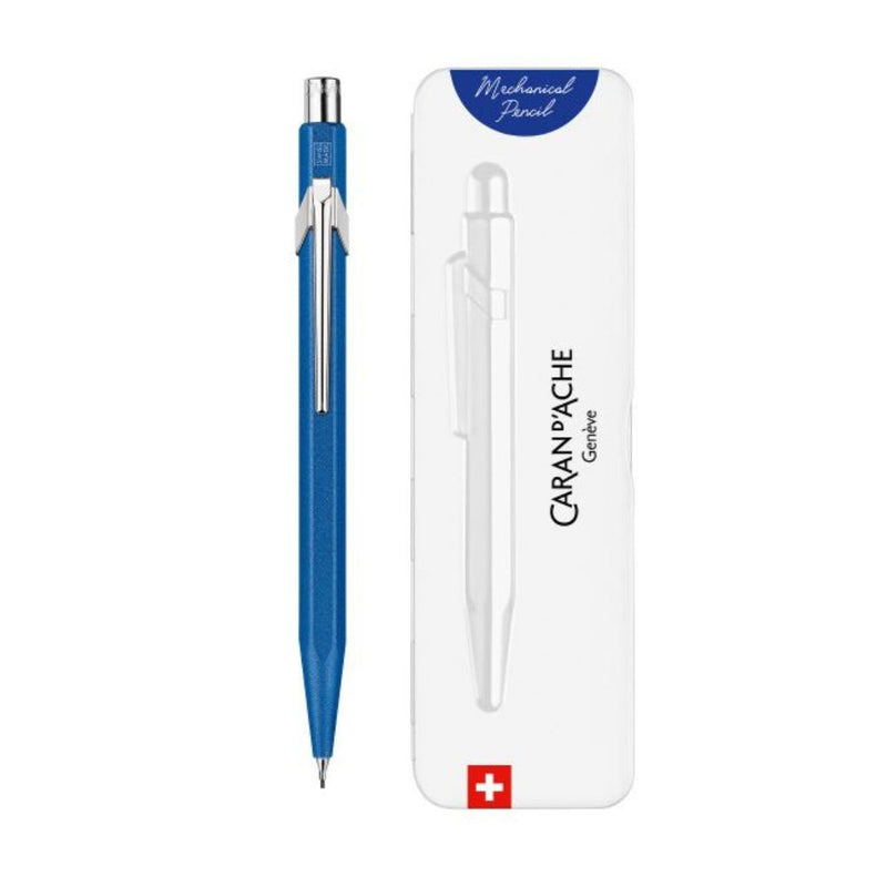 CARAN d'ACHE, Mechanical Pencil - 849 COLORMAT-X BLUE.
