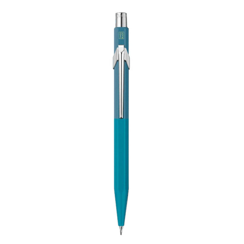 CARAN d'ACHE, Mechanical Pencil - Limited Edition 849 PAUL SMITH Cyan BLUE & Steel BLUE