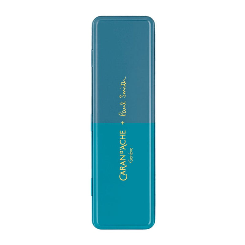 CARAN d'ACHE, Mechanical Pencil - Limited Edition 849 PAUL SMITH Cyan BLUE & Steel BLUE