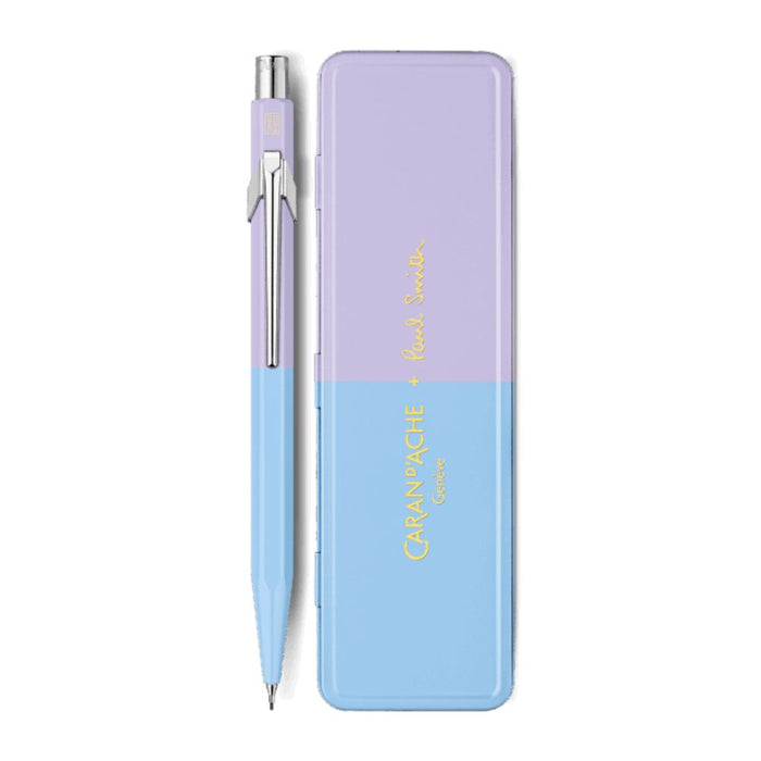 CARAN d'ACHE, Mechanical Pencil - Limited Edition 849 PAUL SMITH Sky BLUE & Lavender PURPLE.