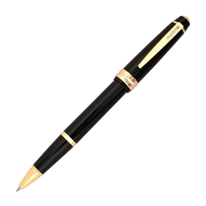 CROSS, Rollerball Pen - BAILEY LIGHT Glossy Resin BLACK GT.