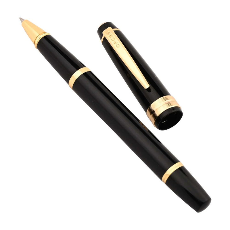 CROSS, Rollerball Pen - BAILEY LIGHT Glossy Resin BLACK GT.