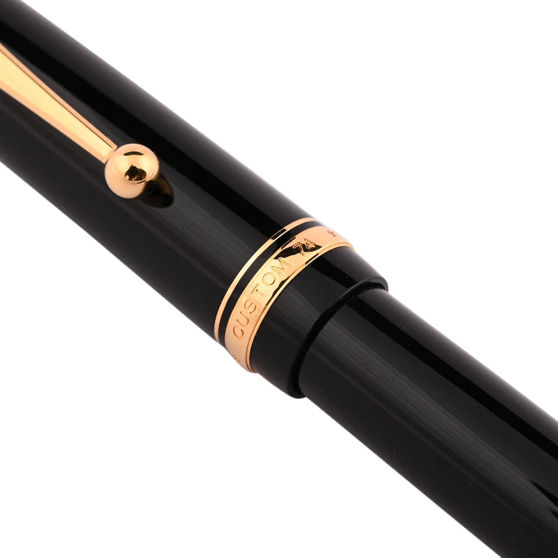 PILOT, Fountain Pen - CUSTOM 74 BLACK 14K.