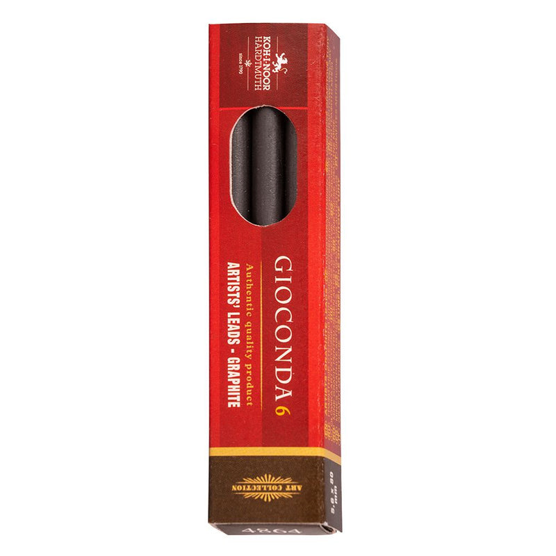 KOH-I-NOOR, Leads - 80mm GRAPHITE 5.6mm.