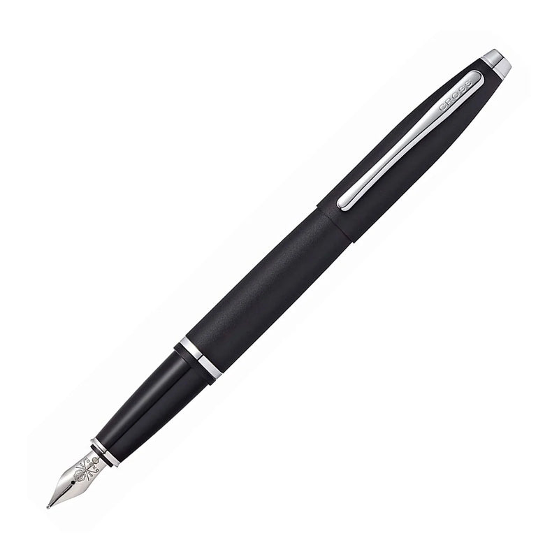 CROSS, Fountain Pen - CALAIS MATT BLACK CT.