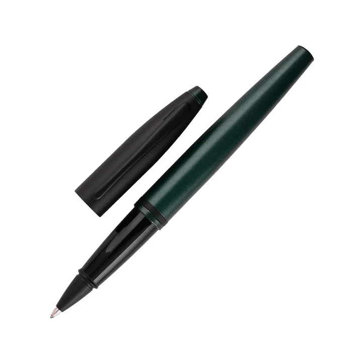 CROSS, Rollerball Pen - CALAIS MATTE GREEN and BLACK BT.
