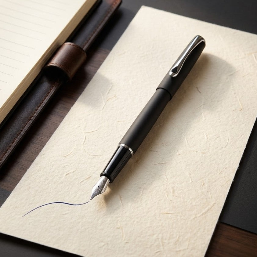 DIPLOMAT, Fountain Pen - TRAVELLER LAPIS BLACK.