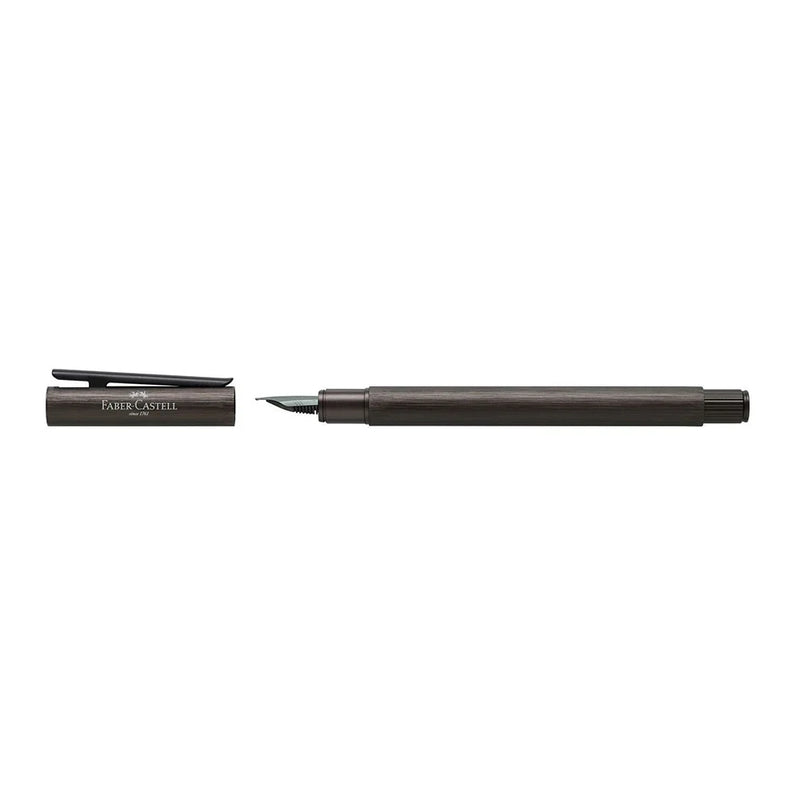 FABER CASTELL, Fountain Pen - NEO | Slim Aluminium | Gunmetal | BT.