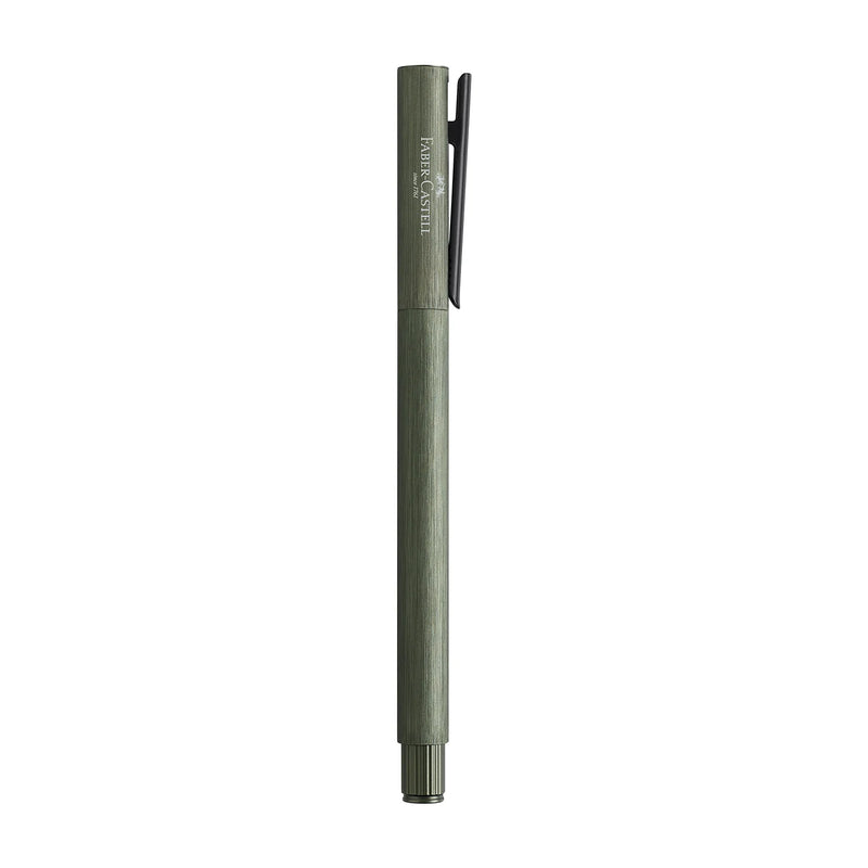 FABER CASTELL, Fountain Pen - NEO | Slim Aluminium | Olive Green | BT.