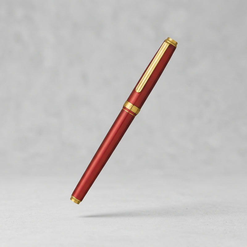 PLATINUM, Fountain Pen - BISO | Limited Edition | Flame Red.