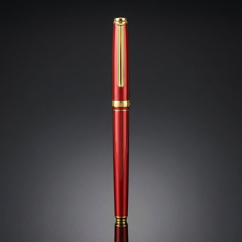 PLATINUM, Fountain Pen - BISO | Limited Edition | Flame Red.