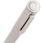 HONGDIAN 1861 Pro Bright Nickel Fountain Pen Detail Close Up of Cap
