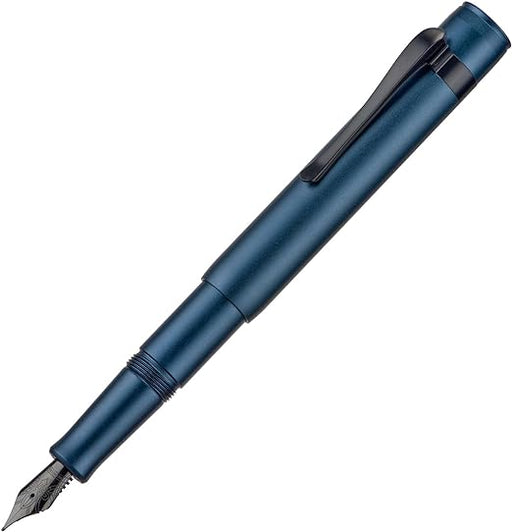 HONGDIAN M2 Mini Blue Fountain Pen with Posted Cap
