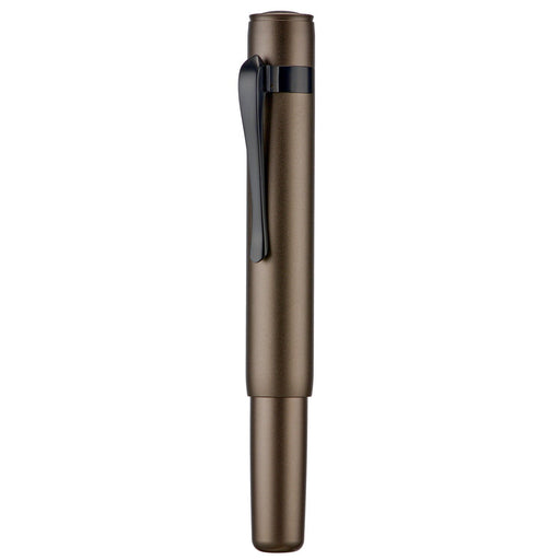 HONGDIAN M2 Mini Brown Fountain Pen with Closed Cap
