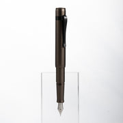 HONGDIAN M2 Mini Brown Fountain Pen with Posted Cap with Diffrent Angle 
