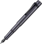 HONGDIAN M2 Mini Gray Fountain Pen with Posted Cap
