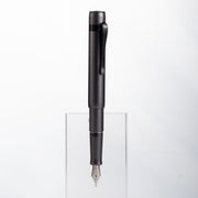 HONGDIAN M2 Mini Gray Fountain Pen with Posted Cap with Diffrent Angle 
