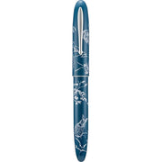 HONGDIAN N23 Blue Fountain Pen with Closed Cap
