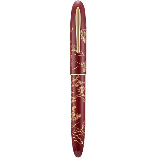 HONGDIAN N23 Red Fountain Pen with Closed Cap

