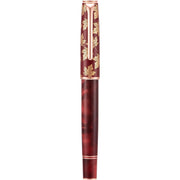 HONGDIAN N8 Red Fountain Pen with Closed Cap
