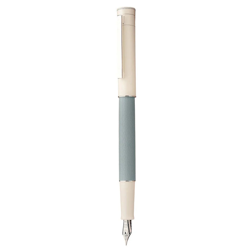 HONGDIAN 1862 Sea Blue Fountain Pen with Posted Cap 