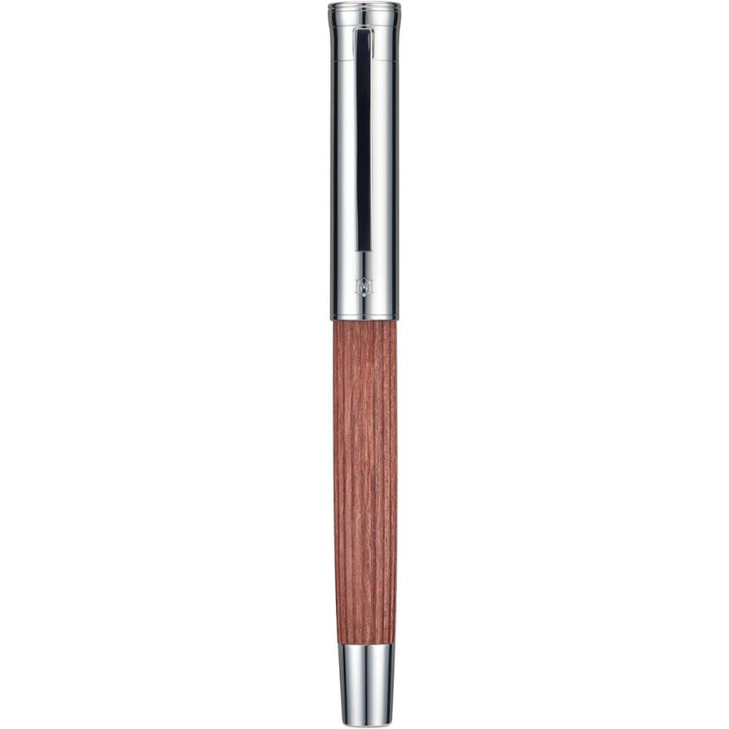HONGDIAN 1866 Brown Kevazingo Fountain Pen with Closed Cap

