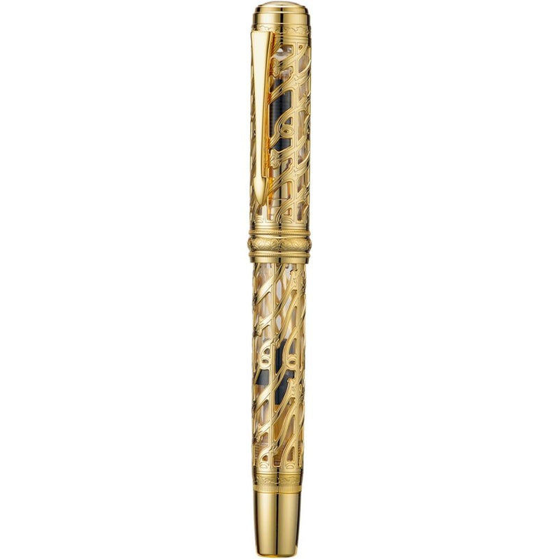 HONGDIAN A6 Gold Fountain Pen with Closed Cap
