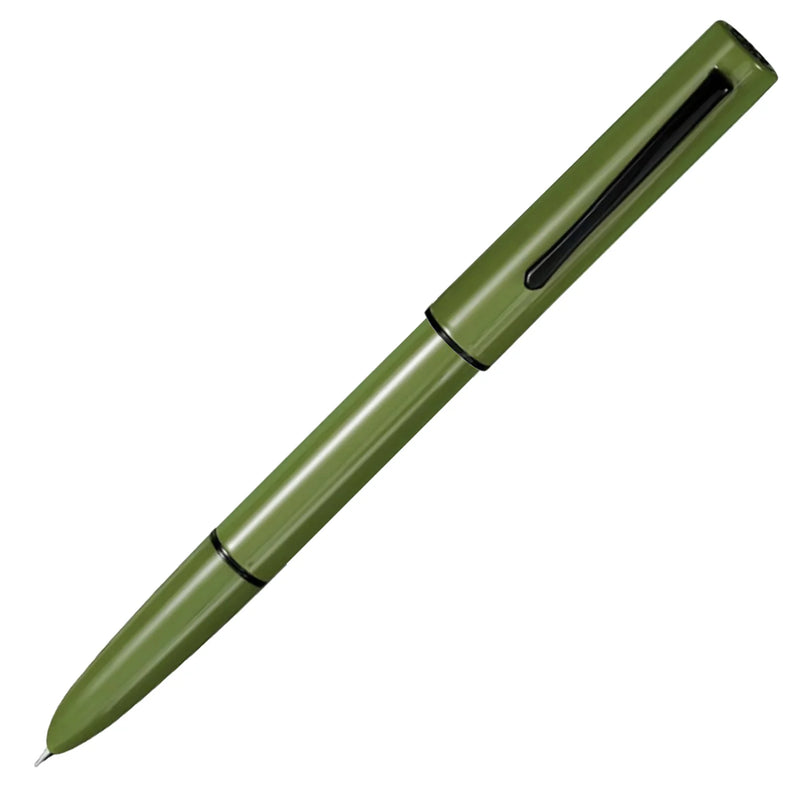 HONGDIAN C1 Green Hooded Nib Fountain Pen with Posted Cap
