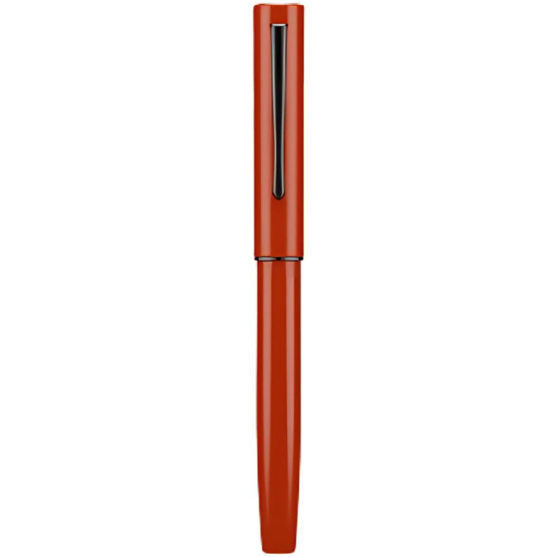 HONGDIAN C1 Red Hooded Nib Fountain Pen with Closed Cap
