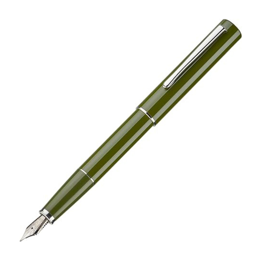 HONGDIAN C2 Green Fountain Pen with Posted Cap

