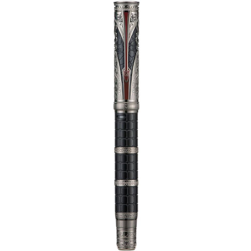 HONGDIAN D5S Black Fountain Pen with Closed Cap
