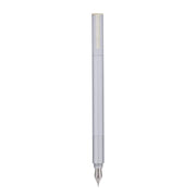 HONGDIAN H3 Silver Fountain Pen with Posted Cap